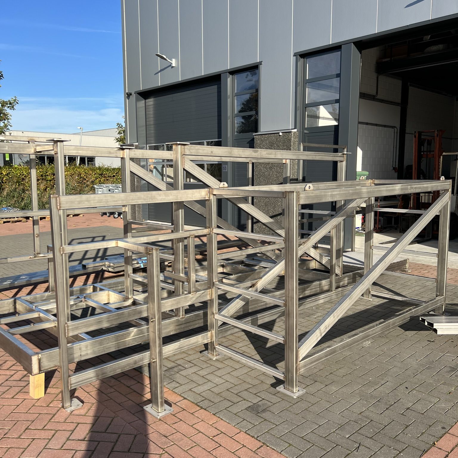 RVS constructies bij Steleos