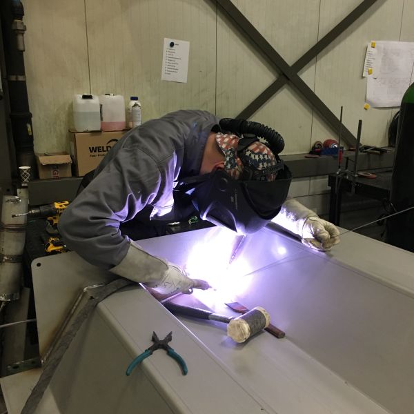 Aluminium en RVS TIG lassen bij Steleos